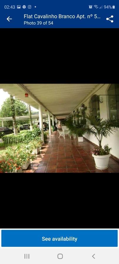 Flat No Hotel Cavalinho Branco Águas de Lindóia Exterior foto